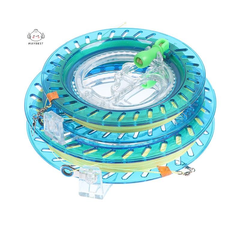 Maybest ABS 18cm Dây diều pha lê có dây 200m có khóa Câu cá {VN}