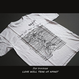 Joy Division Band Punk Vẽ Tay Graffiti Áo Thun Nam Nữ Cùng Phong Cách Rời Tay Ngắn Văn Học Hợp Thời Trang