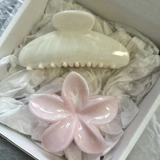 Thời Trang Gradient Plumeria Hoa Kẹp Tóc Kẹp Tóc Kẹp Barrettes Phụ Kiện