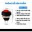 Nút nhấn nhả chống nước phi 12,công tắc nhấn tròn,công tắc nút nhấn tròn,công tắc đèn,công tắc tròn,công tắc nhựa tròn