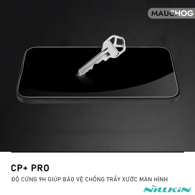 Kính Cường Lực Trong Suốt Nillkin CP+ Pro Siêu Mỏng Cho Điện Thoại iPhone 17 Pro Max 16 15 14 13 12