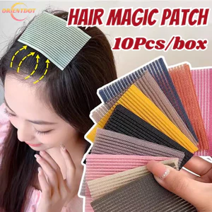 10 Miếng Dán Tóc Ma Thuật Hàn Quốc Sáng Tạo - Phụ Nữ Mảnh Tóc Cố Định Miếng Dán Kẹp - Dụng Cụ Tạo Kiểu Tóc Thời Trang