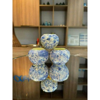 Cóng Bách Hoa xanh, cóng chim chào mào cao cấp, bộ 3 cóng đã gắn tai