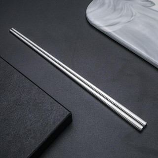 Set 10 đôi đũa BẠC  xám khắc chữa phúc  inox  sus 304   loại xịn - dua an com