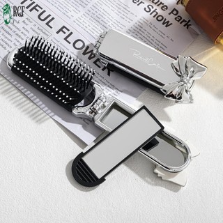 Có Thể Gập Lại Gương Du Lịch Bàn Chải Tóc Túi Gấp Lược Chải Tóc Mini Cho Quà Tặng Sinh Nhật Quà Tặng Năm Mới
