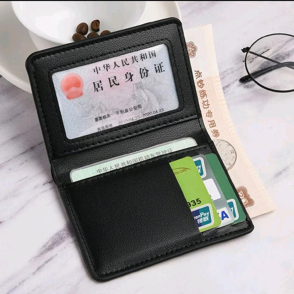 Ví Da Nam Nhỏ Gọn, Thiết Kế Độc Lạ Nhiều Ngăn Tiện Lợi Phong Cách Hàn Quốc ( A04 )
