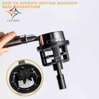 [luxiang.vn] WDT Tool Công cụ phân phối Espresso có đáy từ tính, Công cụ khuấy Espresso có độ sâu có thể điều chỉnh, Nhà phân phối kim