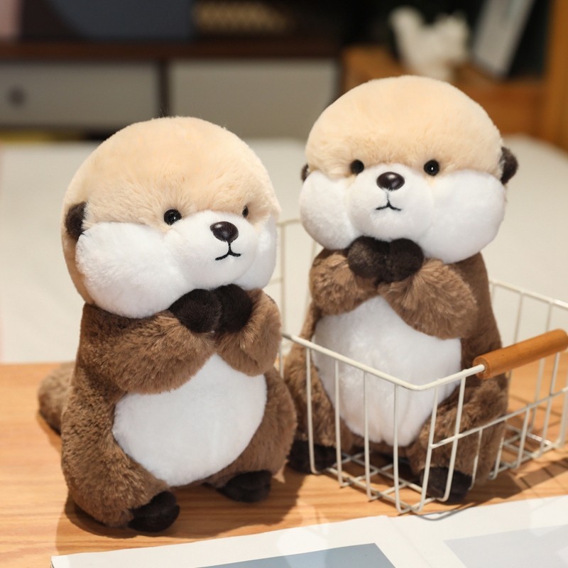 Kawaii Otter Đồ Chơi Sang Trọng Bánh Mì Vui Nhộn Taiyaki Otter Búp Bê Sang Trọng Dễ Thương Gia Đình Otter Đồ Chơi Nhồi Bông Trang Trí Phòng Ngủ Nhà Búp Bê JOOKI Mềm Đồ Chơi Cho Bé Bạn Gái Quà Tặng Sinh Nhật Quà Tặng Giáng Sinh COD
