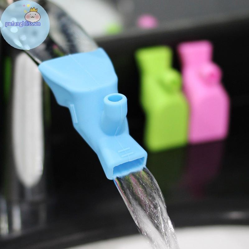 Pufangbliss Phòng Tắm Bồn Rửa Vòi Mở Rộng Cao Su Đàn Hồi Vòi Nước Nối Dài Phụ Kiện Vòi Bếp Cho Trẻ Em Kid Rửa Tay VN
