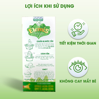 [KÈM QUÀ] Nước Tắm Thảo Dược Cho Bé Elemis Chai 500ml