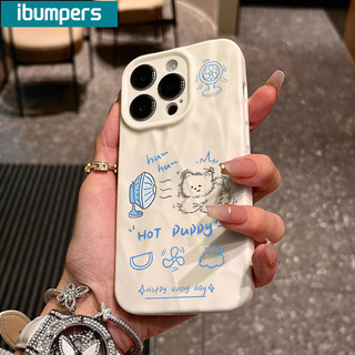 ibumpers Ốp Lưng iPhone Dễ Thương đôi Mèo Con chó In Hình Ốp Điện Thoại Dày Dặn Silicon Mềm Chống Sốc Chống Bẩn Cho Iphone 16 15 14 12 13 11 Pro Max IP 7 8 Plus X XS XR