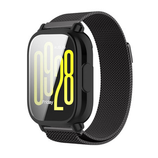 Dành cho Redmi Watch 5 Active / 5 Lite Dây đeo 2in1 + Vỏ Milanese Dây đeo bằng thép không gỉ Vòng đeo tay Vòng đeo tay Khóa từ tính