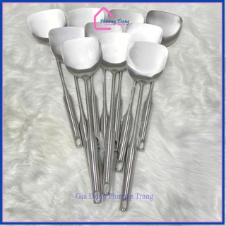 Sạn Xẻng Chiên Xào Inox 304 - Tay Cầm Dài 37cm, Độ Bền Cao, An Toàn Cho Sức Khỏe - Phương Trang