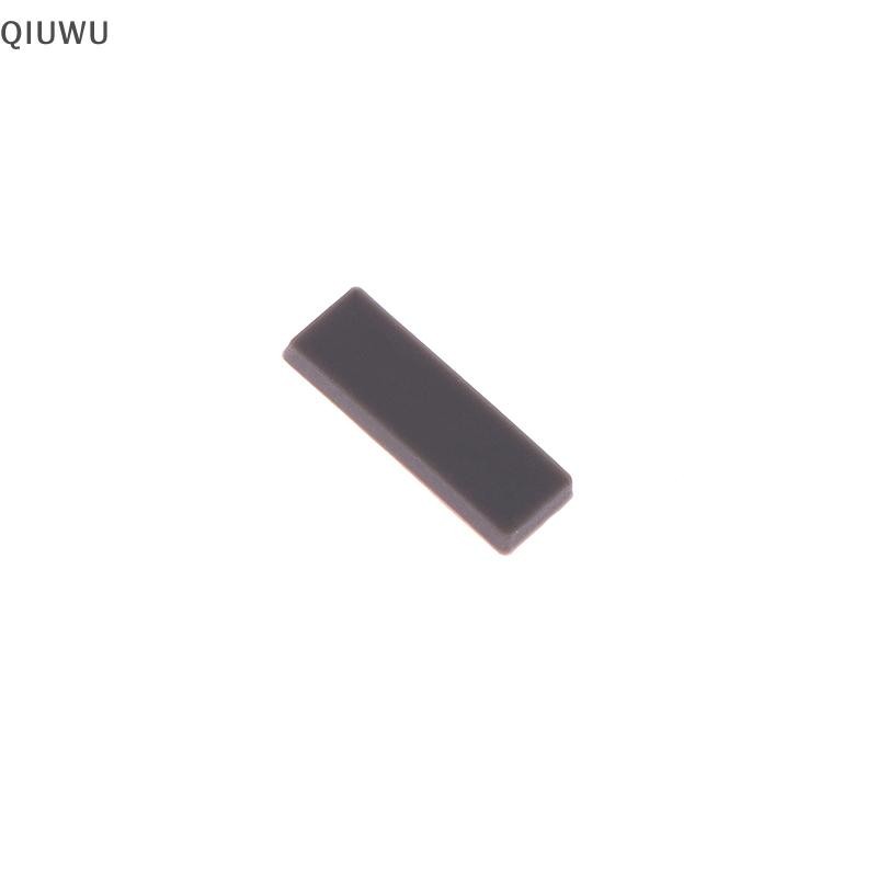 Qiuwu 2 Miếng đệm chân bảo vệ cao su chống va chạm cho Dell Latitude 7400 7300 A Shell Foot Pad đáy cao su.