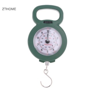 Zthome Mini Con trỏ Móc lò xo Công suất 10kg Cân kỹ thuật số thực phẩm hành lý trọng lượng HOT