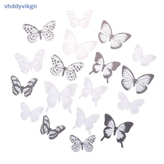 Vhd 18 Cái / bộ Đen Trắng Pha Lê Dán Tường Nghệ Thuật Đẹp Decal Trang Trí Nhà Cửa Cho Tủ Lạnh Phòng Trẻ Em VN