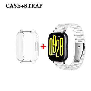[Vỏ bảo vệ + Dây đeo đồng hồ] Thích hợp cho Xiaomi Redmi Watch 5 Active / 5 Lite, Dây đeo dự phòng, Dây đeo nhựa, Vỏ bảo vệ màn hình TPU mềm