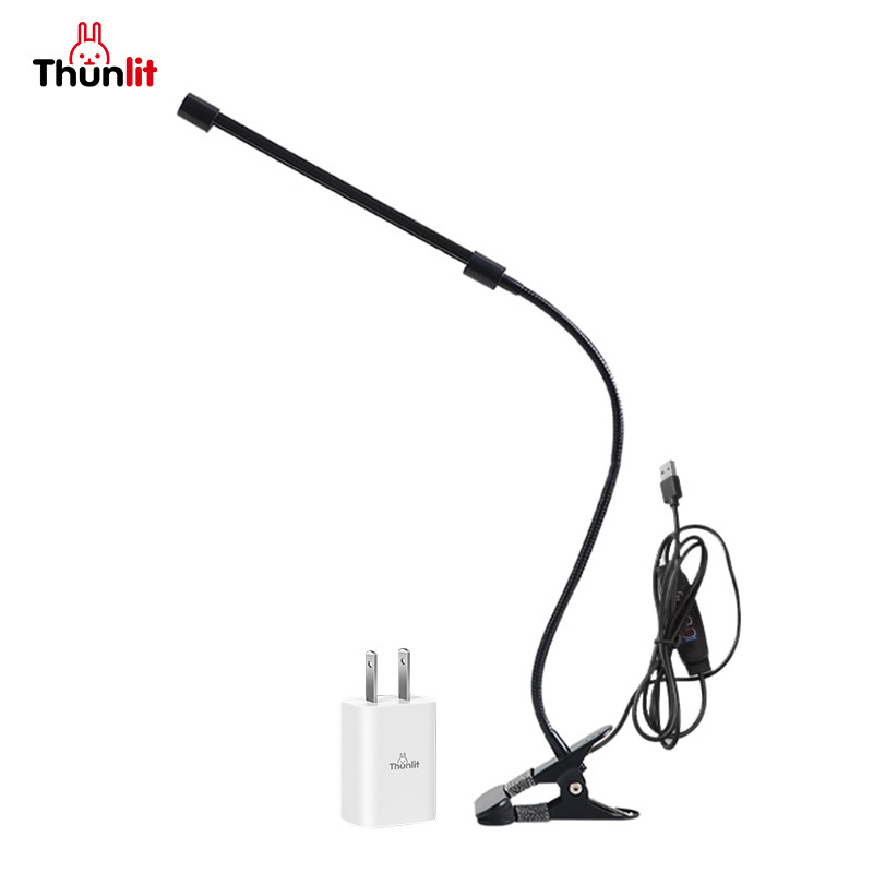 Đèn Kẹp Đầu Giường Thunlit 7W USB Đa Năng | Ánh Sáng Bảo Vệ Mắt