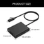 Btsg USB 3 0 4 trong 1 Đầu đọc thẻ hiệu quả 4 khe cắm sử dụng cho thẻ nhớ MS và đầu đọc thẻ kết nối loại C