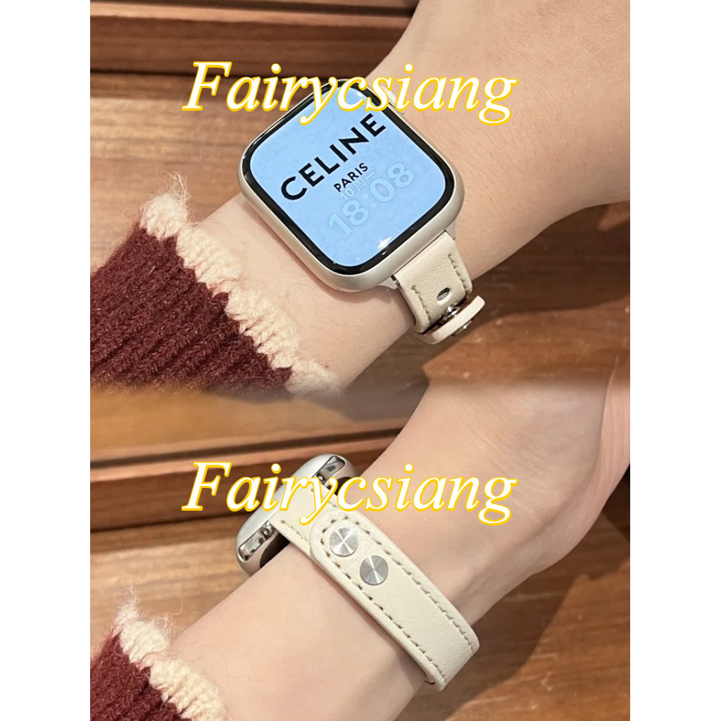 Dây đeo bằng da mỏng S11 cho Apple Watch Series 10 46mm 42mm 49mm 45 44mm 38 40 41mm Vòng tay IWatch Series Ultra2 9 8 7 6 5SE