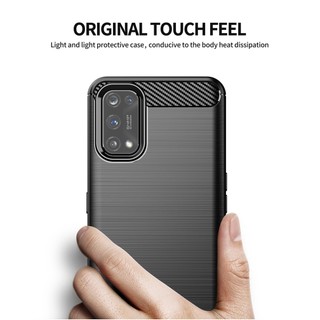 Ốp Lưng Cho Realme 13 12 11 10 9i 8 7i Pro Plus GT Neo 3 C35 C33 C30s C51 C53 C55 C67 C65 C17 C21y C25y C55 C11 GT5 Vỏ Điện Thoại Silicon TPU Mềm Bằng Sợi Carbon