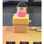 HT2 Hoạt Hình Sakyamuni Cá Gỗ Nút Điện Tử Âm Thanh Đồ Chơi Móc Khóa Giảm Căng Thẳng Fidget Đồ Chơi Túi Mặt Dây Chuyền TH2