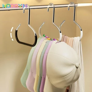 Móc treo mũ HOBBYIN, Móc lưu trữ mũ chống trượt vòng tròn, Giá treo khăn chống đánh dấu bền bỉ