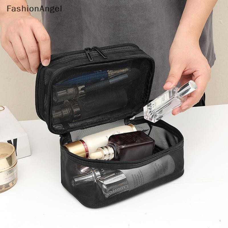 Fashionangel Dung Tích Lớn Túi Đựng Mỹ Phẩm Du Lịch Tiện Lợi Túi Vệ Sinh Du Lịch Ngoài Trời Túi Bảo Quản Chống Thấm Nước Nữ Trang Điểm Mới VN