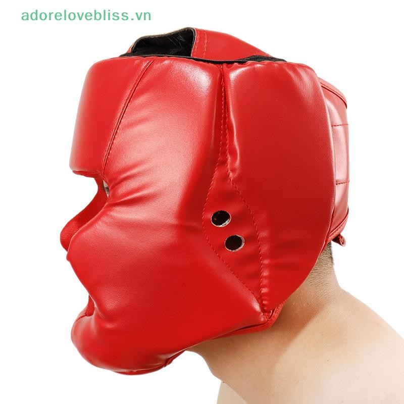 THÊM Bảo vệ mũ bảo hiểm cho trẻ em và người lớn Huấn luyện Bảo vệ mặt kín Boxing Muay Thái Thiết bị bảo vệ chiến đấu BSS