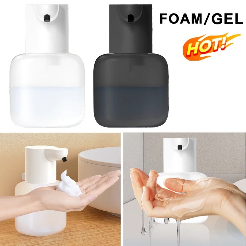 Máy phân phối xà phòng lỏng tự động 550ml Cảm biến hồng ngoại USB có thể sạc lại Đĩa đựng xà phòng điện Máy phân phối vệ sinh cho gia đình