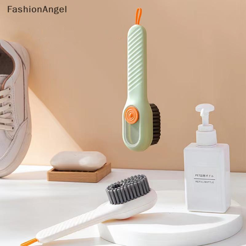 FashionAngel 1 Giày Giặt Plus Bàn Chải Giày Lỏng Đa Năng Bấm Mềm Bàn Chải Giày Tay Cầm Dài Bàn Chải Quần Áo Cleaing Dụng Cụ VN