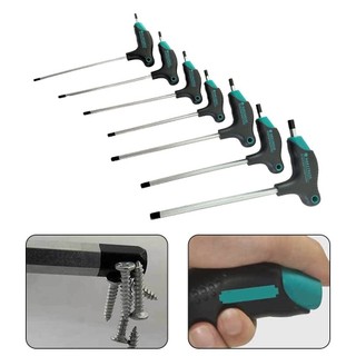 [Fuxin] 1 Cờ lê chìa khóa lục giác loại T cho dụng cụ cầm tay sửa chữa tuốc nơ vít lục giác H2.5-H8
