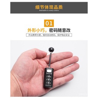 Ổ khóa mật khẩu cho túi xách, ổ khóa kết hợp cơ học cho hải quan xuyên biên giới