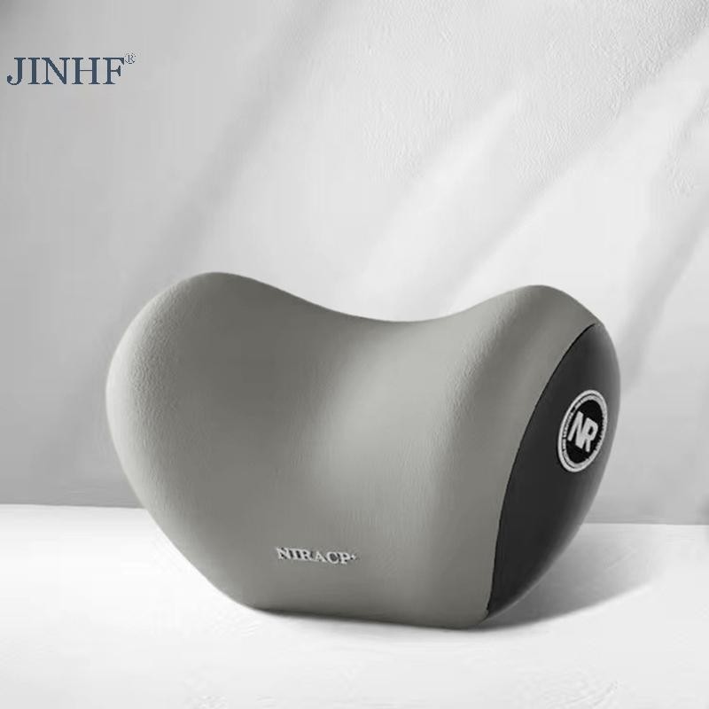 JINHF 1 Bộ Nhớ Bọt Xe Cổ Bảo Vệ Thắt Lưng Hỗ Trợ Thoáng Khí Tựa Đầu Ô Tô Đệm Giảm Căng Thẳng Ghế Ô Tô HOT