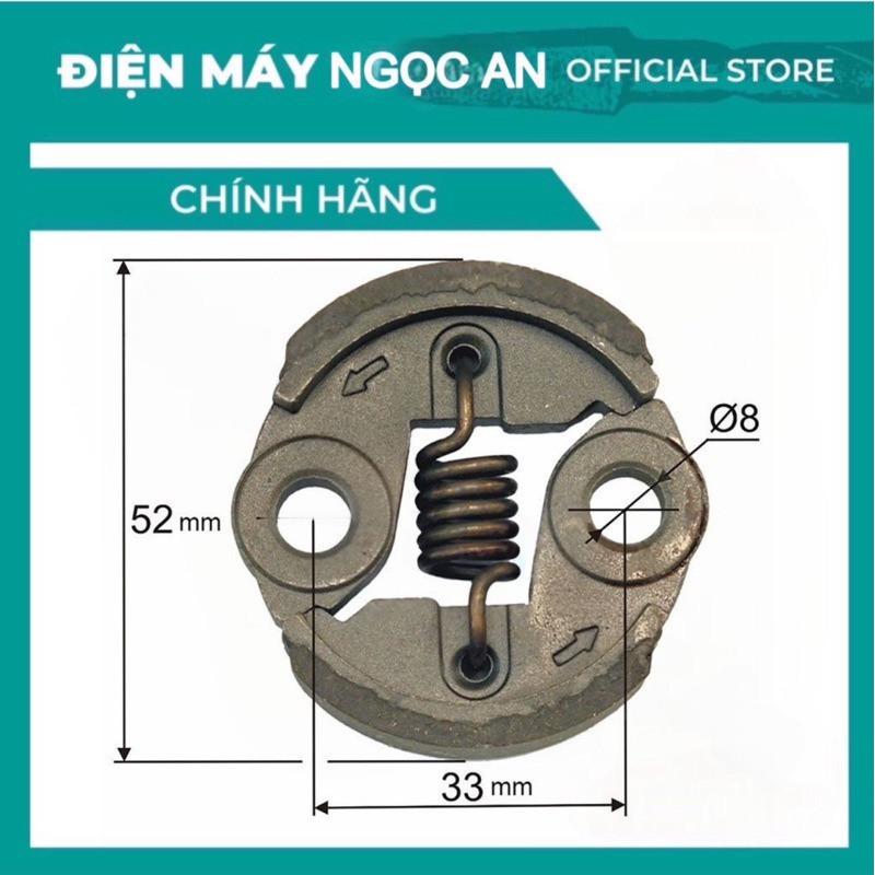 Cắt cỏ động cơ GX35 BỐ CÔN MÁY CẮT CỎ GX35 Bộ ly hợp, côn, bố máy phát cỏ