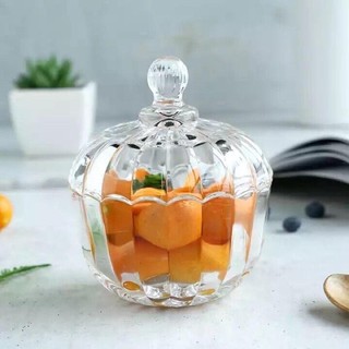 Thố Thủy Tinh, Lọ Thủy Tinh, Hũ Thủy Tinh Có Nắp TG 1080 Đựng Bánh Kẹo-Mứt Tết