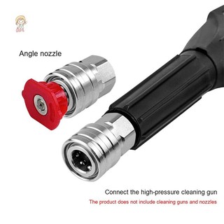 Bộ chuyển đổi máy giặt áp suất cao TWE 1 / 4 "Đầu nối nhanh Phát hành nhanh Fitg G1 / 4 Đầu nối phích cắm nhanh Phụ kiện máy rửa áp lực VN