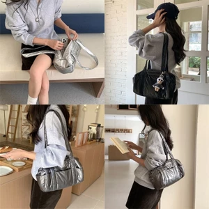 SA Túi Đeo Vai Độc Đáo Dung Tích Lớn Thường Ngày Túi Xách Nách Ví Tay Cầm Thiết Thực Túi Satchel Cho Nữ Thời Trang
