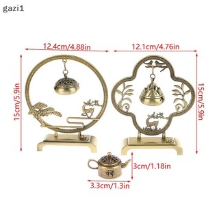 [gazi1] Sáng Tạo Retro Rỗng Ra Lư Hương Giá Đỡ Hương Khuếch Tán Kim Loại Hương Nhà Trang Trí Phòng Khách Boutique