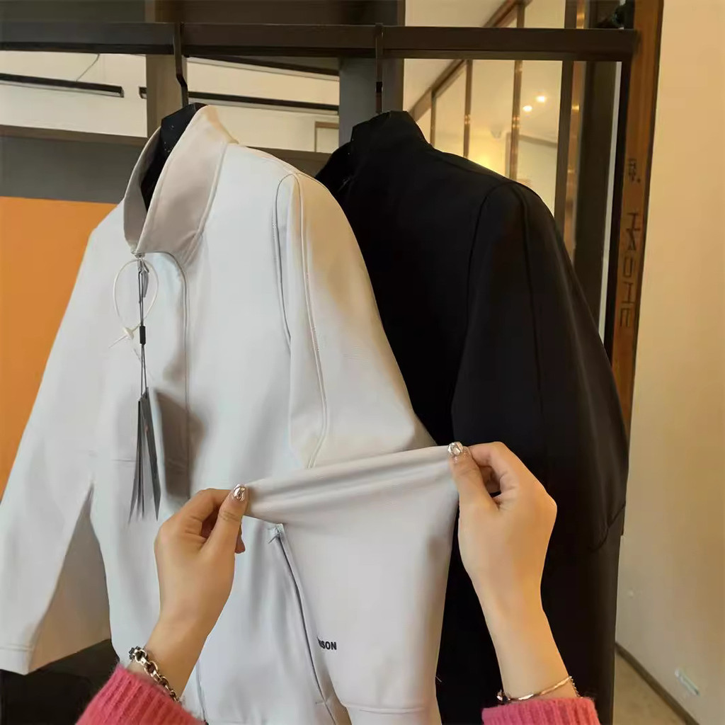 Áo khoác cổ đứng đơn giản thể thao cao cấp dành cho nam doanh nhân