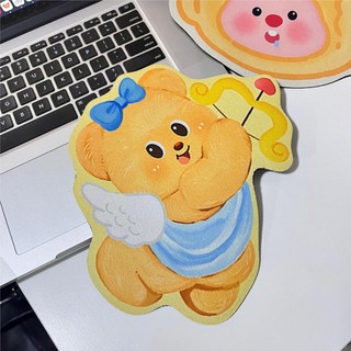 Hoạt Hình Dễ Thương Gấu Chuột Miếng Lót Bé Gái Kích Thước Nhỏ Để Bàn Bàn Laptop Bàn Phím Mềm Miếng Lót Chống Chuột Miếng Lót