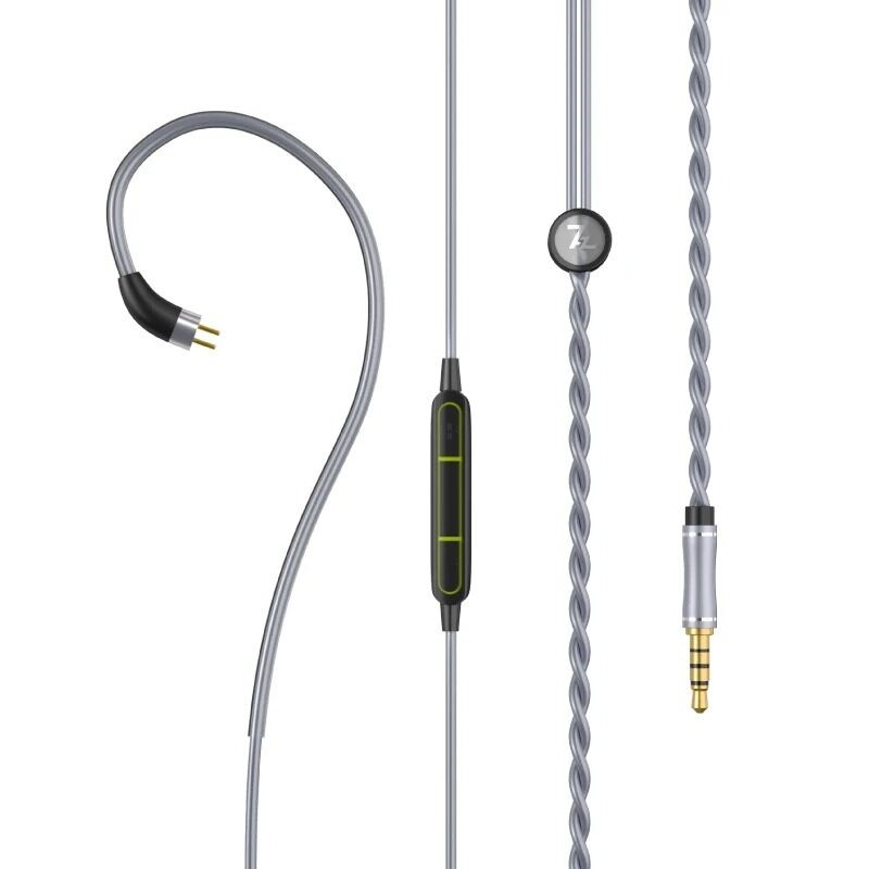 Tai nghe 7HZ G1 Bass mạnh mẽ Âm thanh trong suốt pha lê Tai nghe IEM khử tiếng ồn 2PIN Màn hình trong tai động có thể tháo rời