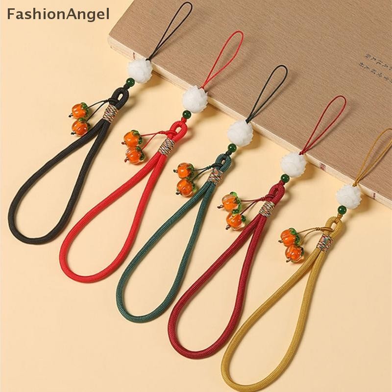 Mặt dây chuyền móc khóa dây chuyền điện thoại di động FashionAngel Liuli Persimmon
