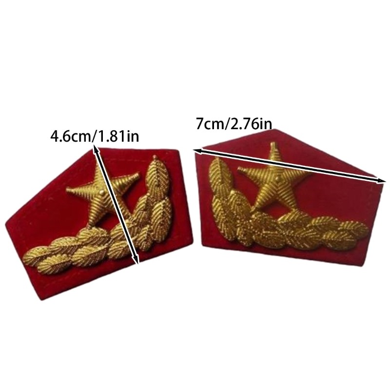 Bầu trời Shoudler Epaulets Đồng phục Epaulettes Thanh đeo vai cho chương trình sân khấu Trang phục hóa trang Vai Epaulettes
