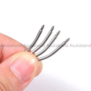 10 Chiếc Cong Lò Xo Thanh 1.8 Mm 1.5 Mm Thép Không Gỉ Đồng Hồ Pin 18 Mm 20 Mm 22 Mm 24 Mm Cho Arc End Da Dây Đồng Hồ Dụng Cụ Sửa Chữa Đa Năng