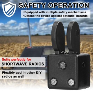 Qu-2020a Dual Paddle Key Tự động Morse Đế hấp phụ từ tính CW Morse Mã Key DIY Keyer cho đài phát thanh sóng ngắn