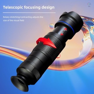 36x Điện Thoại Telephoto Bộ Ống Kính Với Chân Máy Mini Kẹp Điện Thoại Giá Đỡ Điện Thoại Túi Ống Kính Vải Vệ Sinh Cho Đi Bộ Đường Dài Cắm Trại Quan Sát Động Vật Hoang Dã Mặt Trăng Trò Chơi Thể Thao Buổi Hòa Nhạc Xem