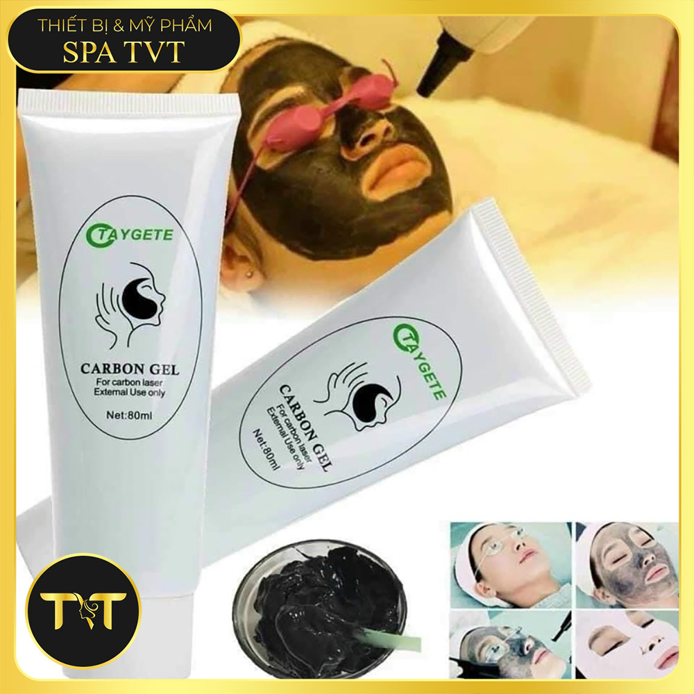 Tuýp Gel Cacbon , Tuyp Than Tre Đen Cho Máy Laser, Hỗ Trợ Trẻ Hóa Da, Se Khít Lỗ Chân Lông, Mờ Nám