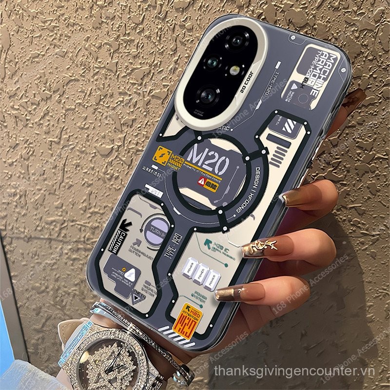 Ốp lưng Honor 200 Pro, ốp lưng Honor 200 Smart, ốp chống sốc thông minh, thương hiệu thời trang, bảng mạch, mờ, cứng, mạ sang trọng, nút bấm, vỏ điện thoại
