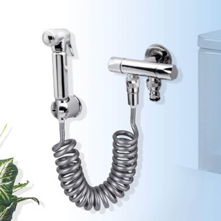 Dây Vòi Xịt Vệ Sinh Co Dãn PU 1.5M/2M/3M – Lò Xo Uốn Xoắn, Dễ Dàng Kéo Dài, Nối Vòi Xịt Vệ Sinh Tiện Lợi